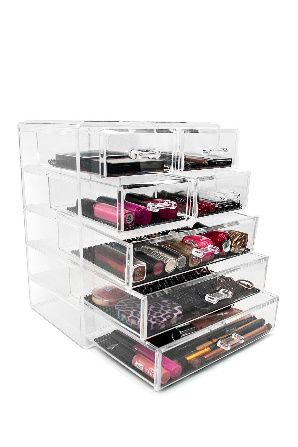 SORBUS Acrylic 7 Drawer Cosmetics Makeup & Jewelry Storage Case Display