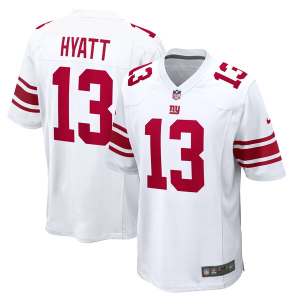 Jalin Hyatt New York Giants Nike  Game Jersey -  White/Royal