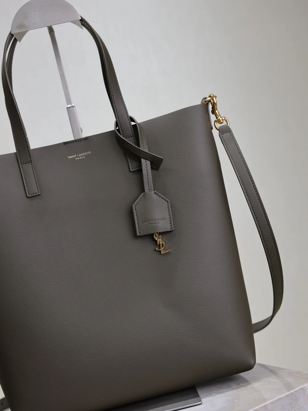 Saint Laurent Green Tote Bag product photo from LabelPicks