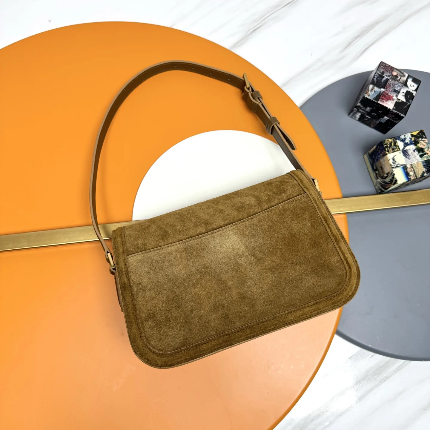 Saint Laurent Lambskin Shoulder Bag product photo from LabelPicks