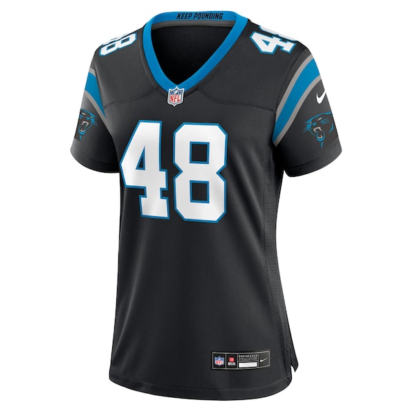 Thomas Incoom Carolina Panthers Nike Women's Team Game Jersey -  Black