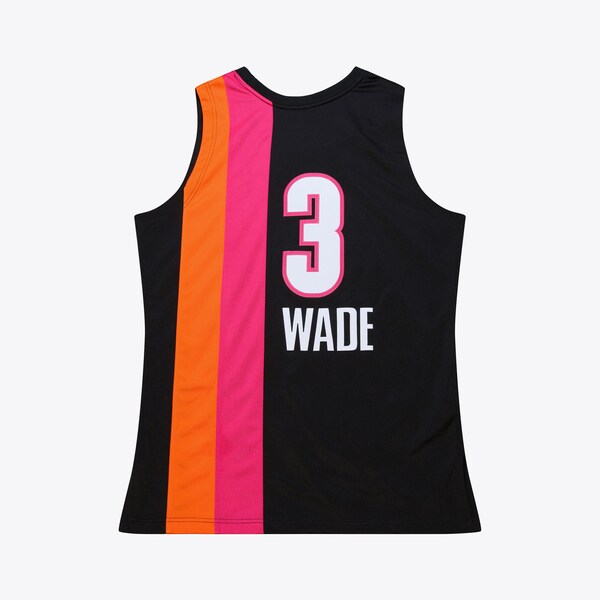 Dwyane Wade Miami Heat  2005-06 Hardwood Classics Authentic Jersey - Black