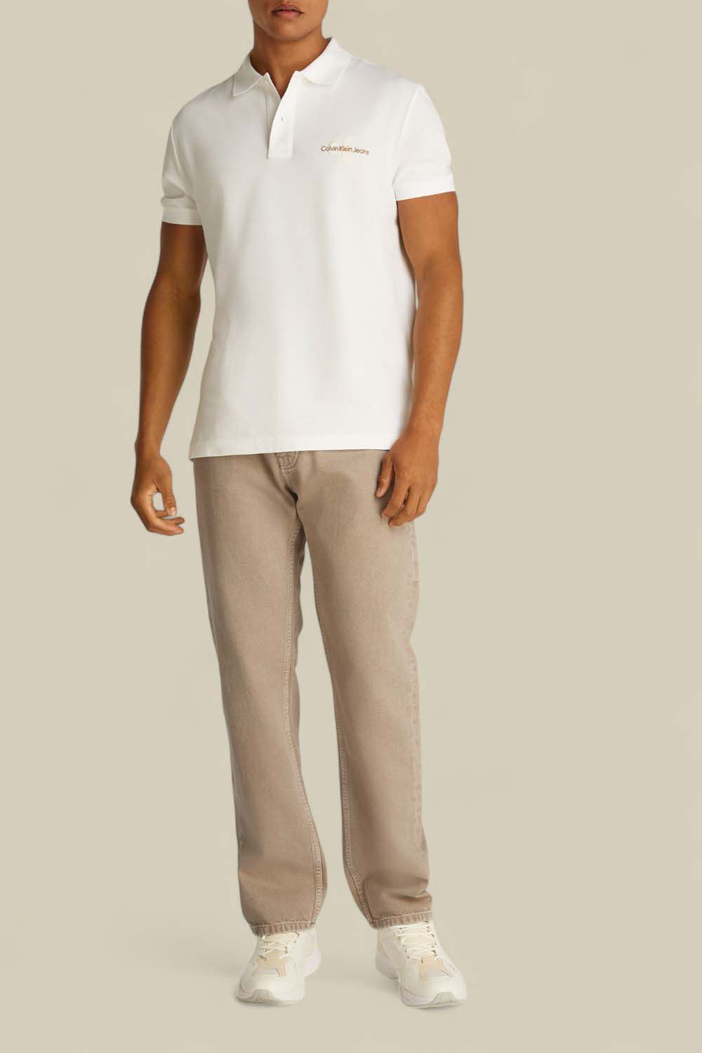 CALVIN KLEIN מכנסי ג'ינס ישרים