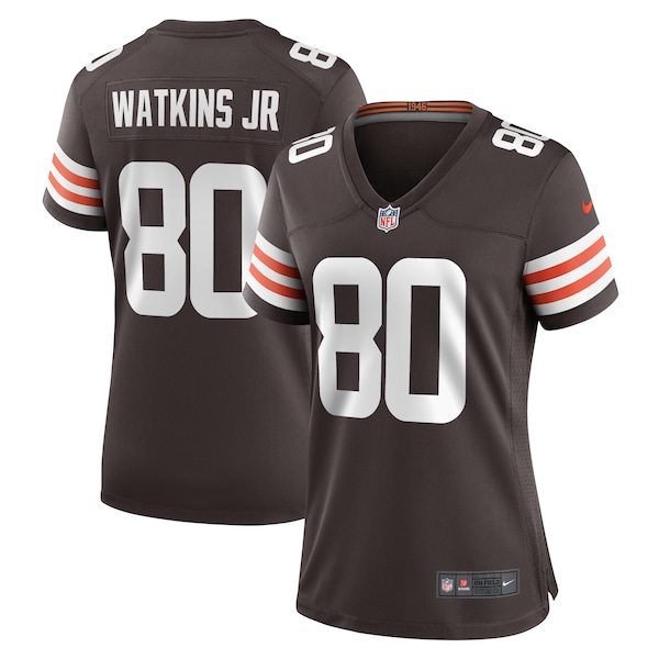 Austin Watkins Jr. Cleveland Browns Nike Women's Team Game Jersey -  Brown