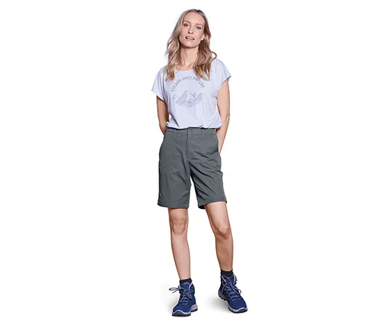 2-in-1-Funktionshose, grau