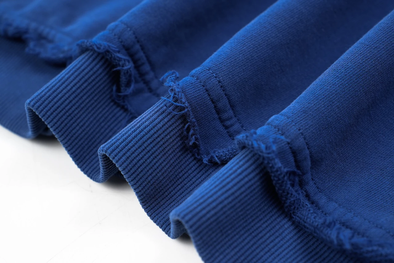 Miu Miu Klein Blue Washed Distressed Hoodie product photo from LabelPicks