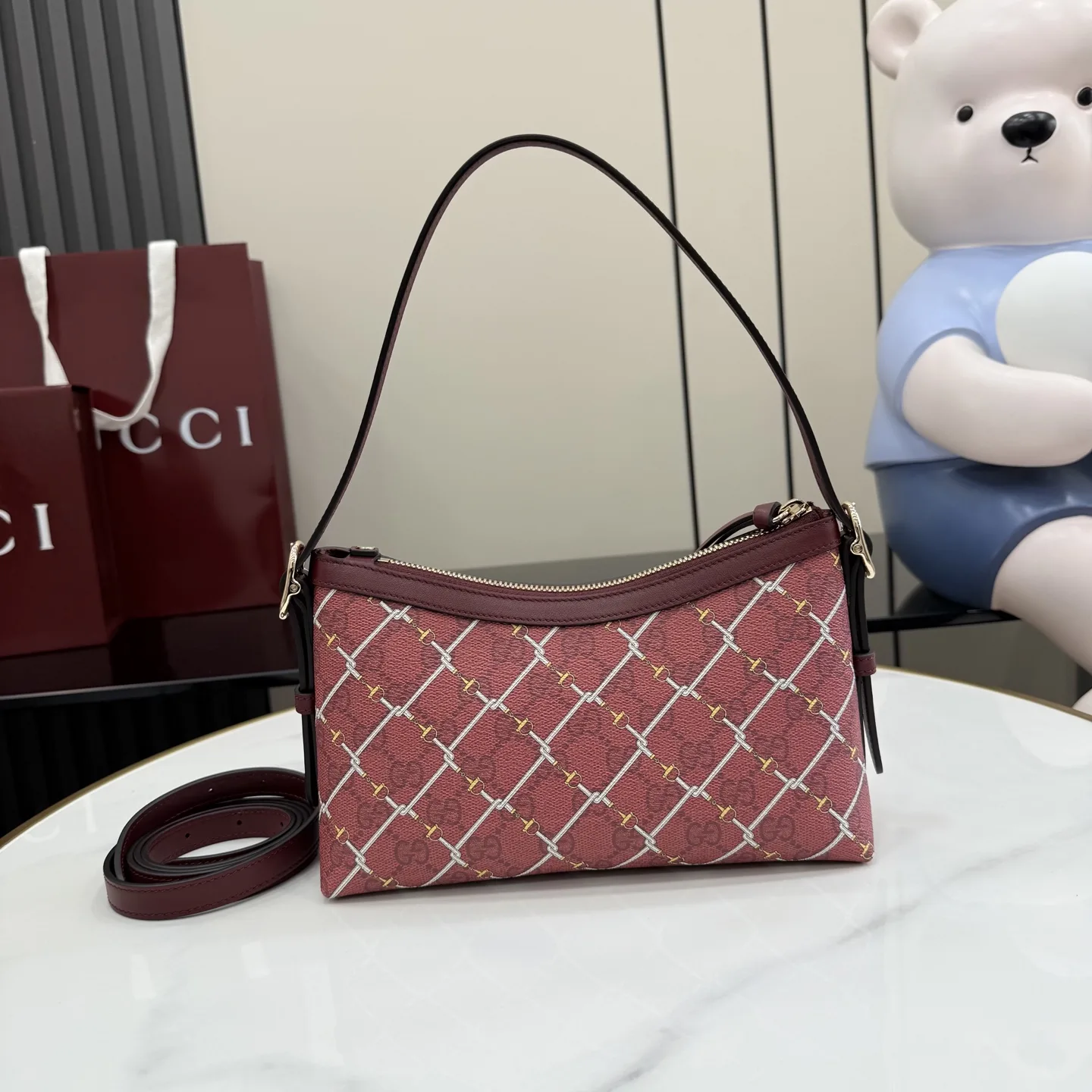 Gucci Pink Crossbody Bag product photo from LabelPicks