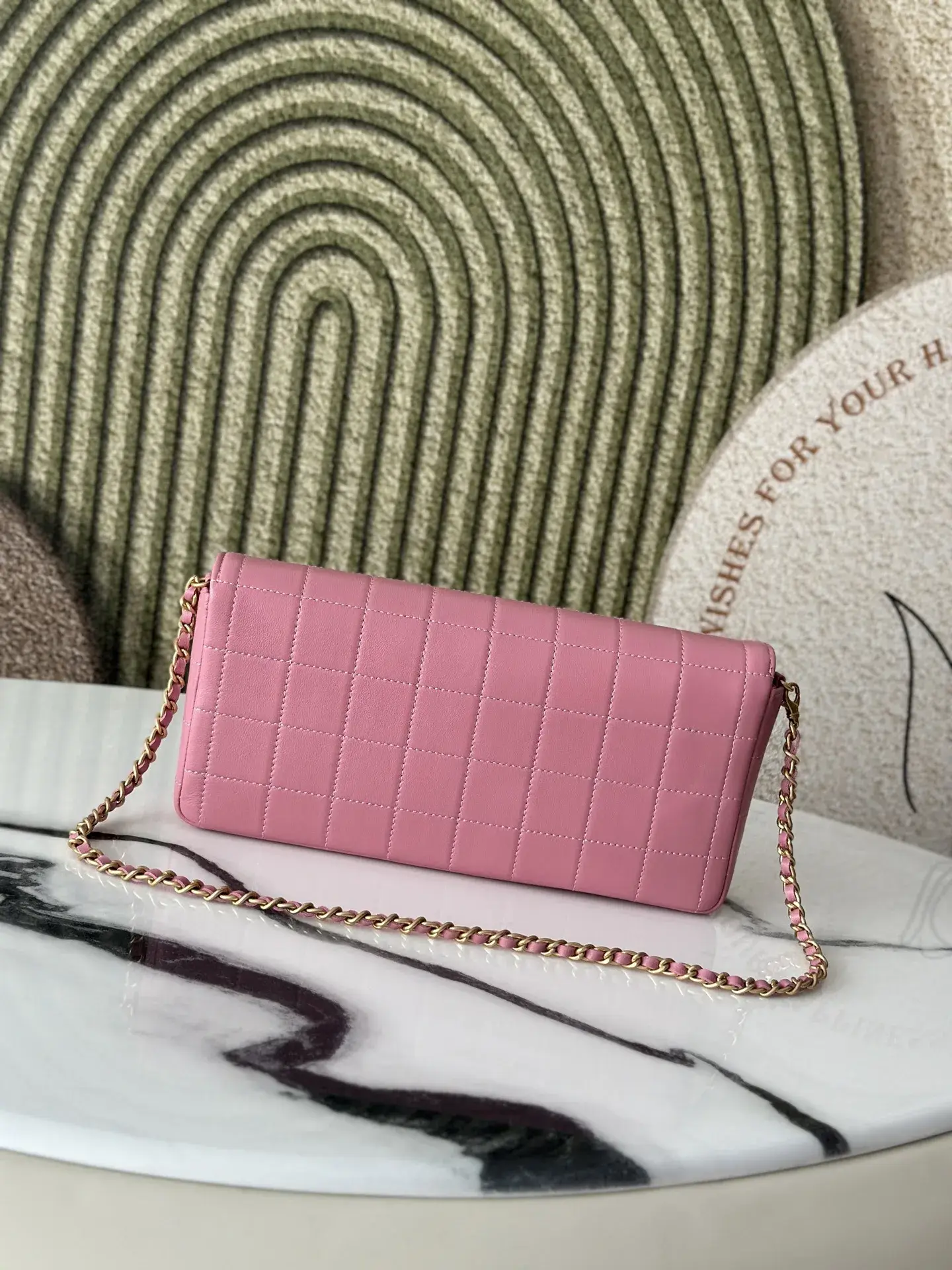 Chanel Pink Lambskin Shoulder Bag product photo from LabelPicks