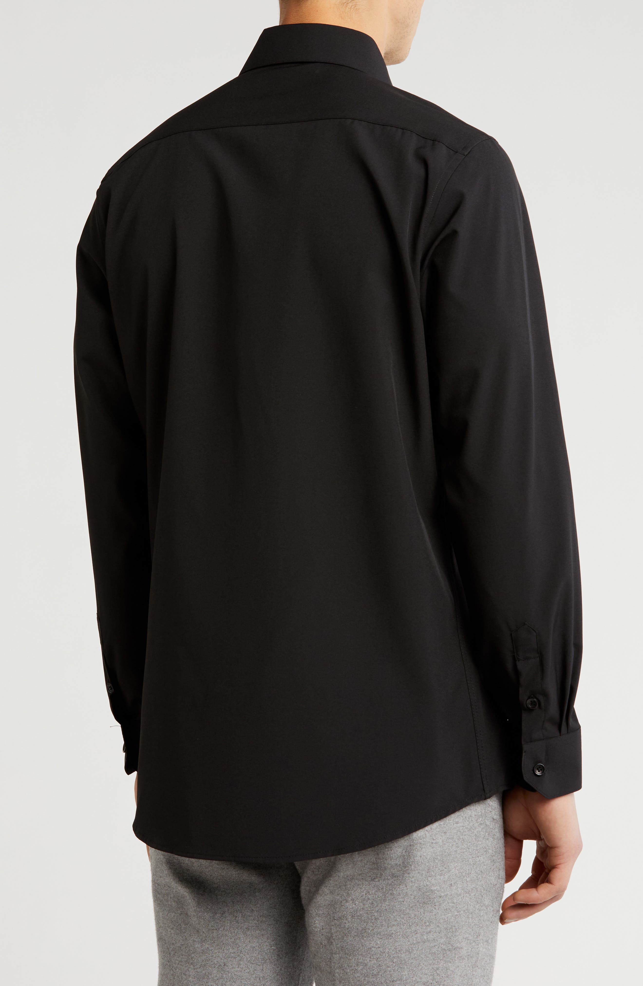 TOM BAINE Comfort 4-Way Stretch Winkle Free Performance Dress Shirt