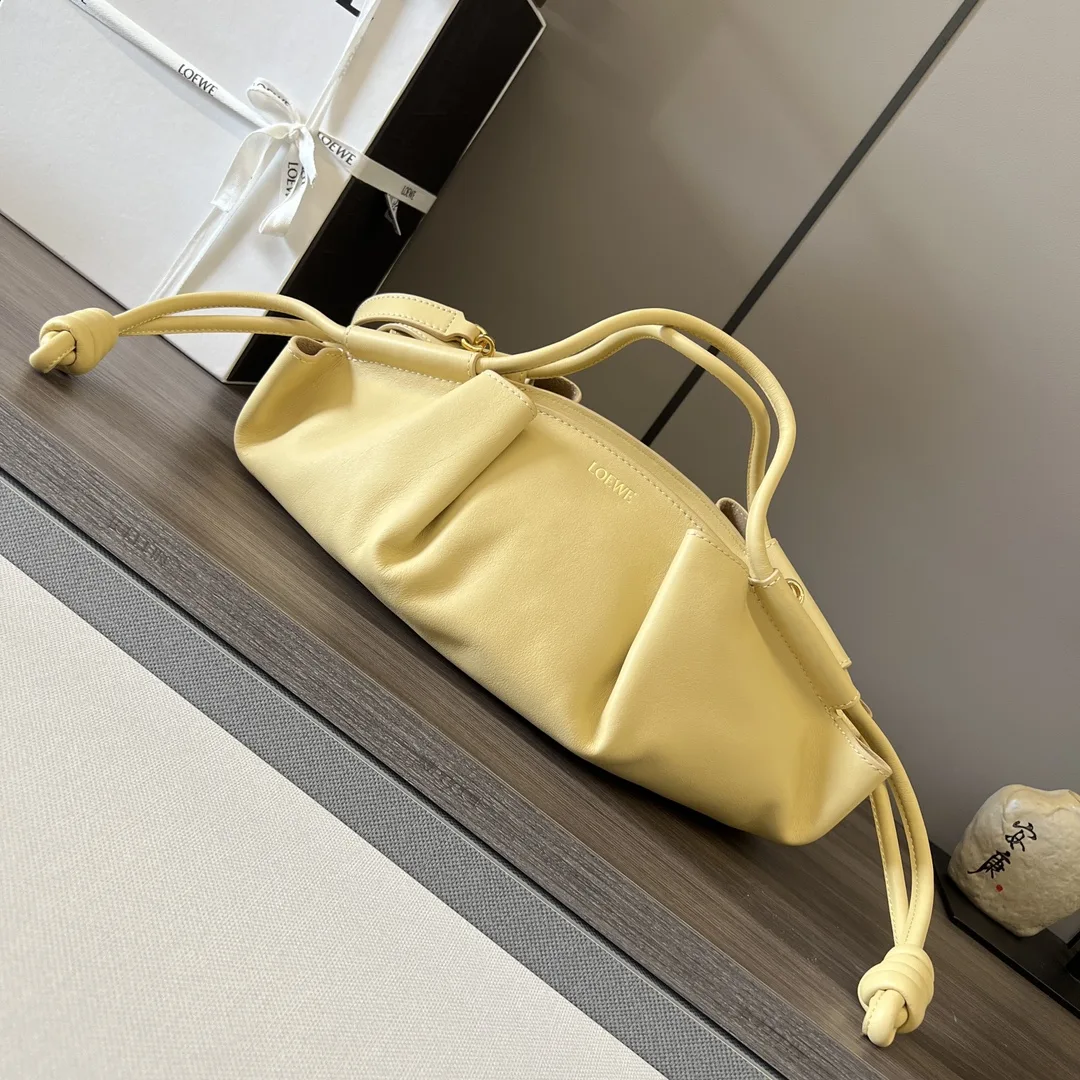 Loewe Gold Calfskin Shoulder Bag product photo from LabelPicks