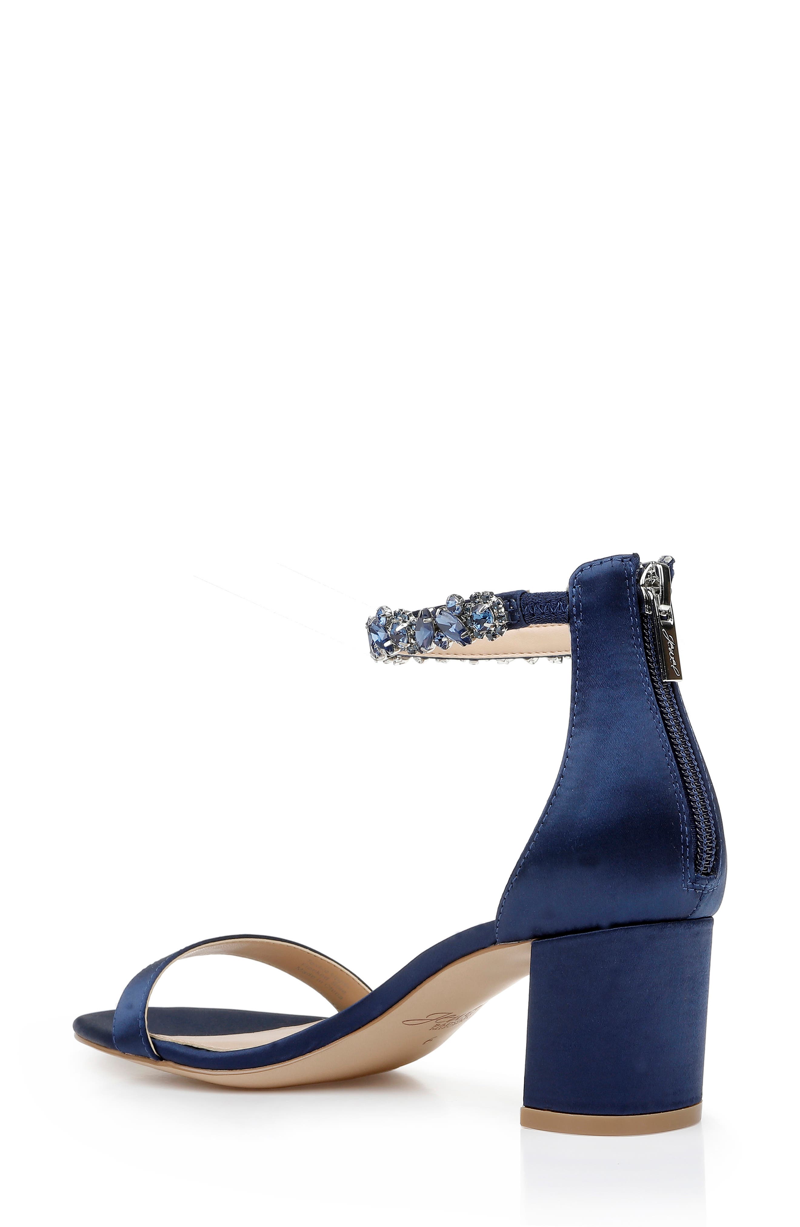 Jewel Badgley Mischka Catalina Ankle Strap Sandal