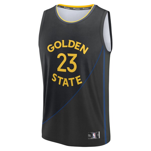 Draymond Green Golden State Warriors  Fast Break Replica Player Jersey - Statement Edition - Black