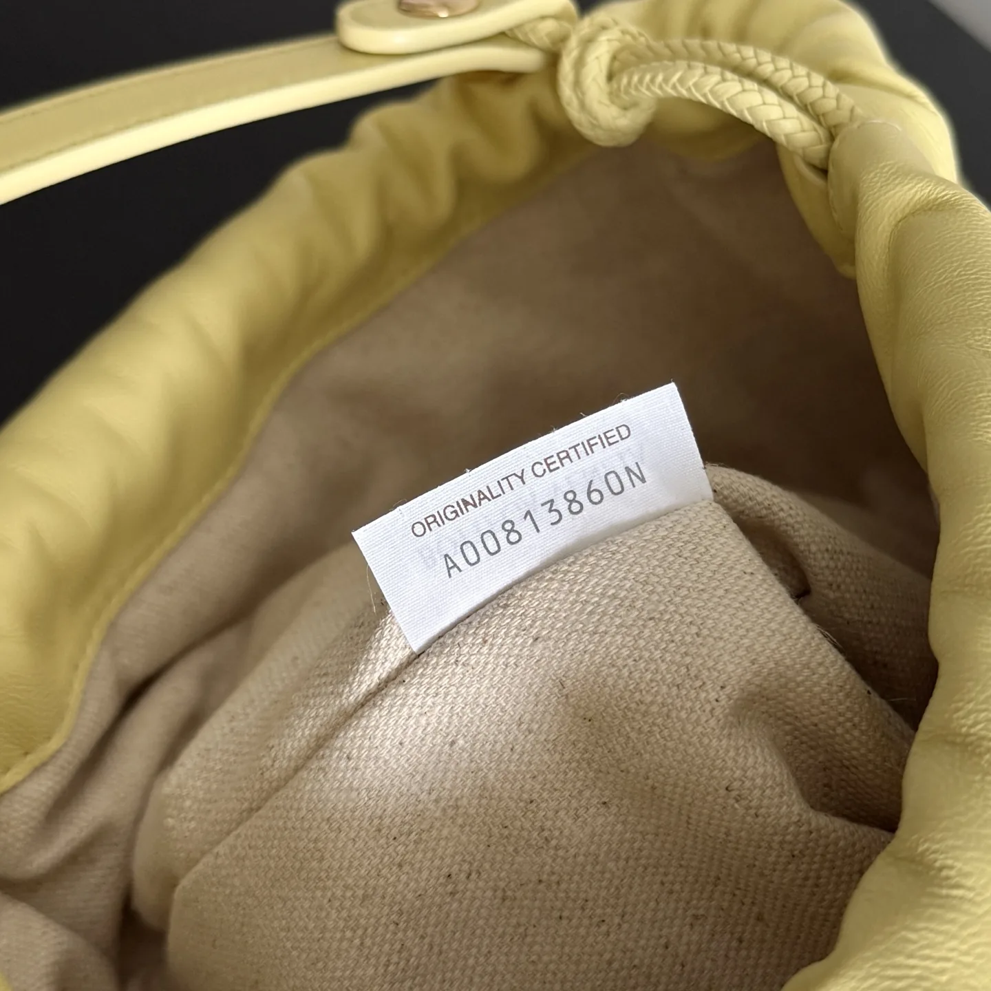 Bottega Veneta Intrecciato Woven Leather Dustbag Bucket Bag product photo from LabelPicks