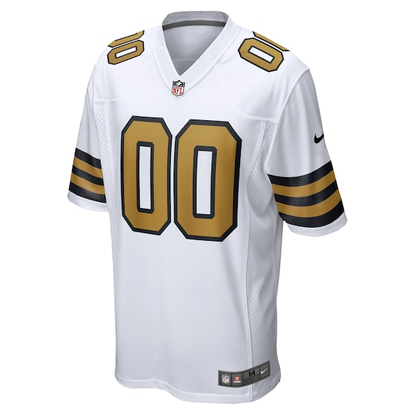 Preschool New Orleans Saints Nike Alternate Custom Game Jersey - White
