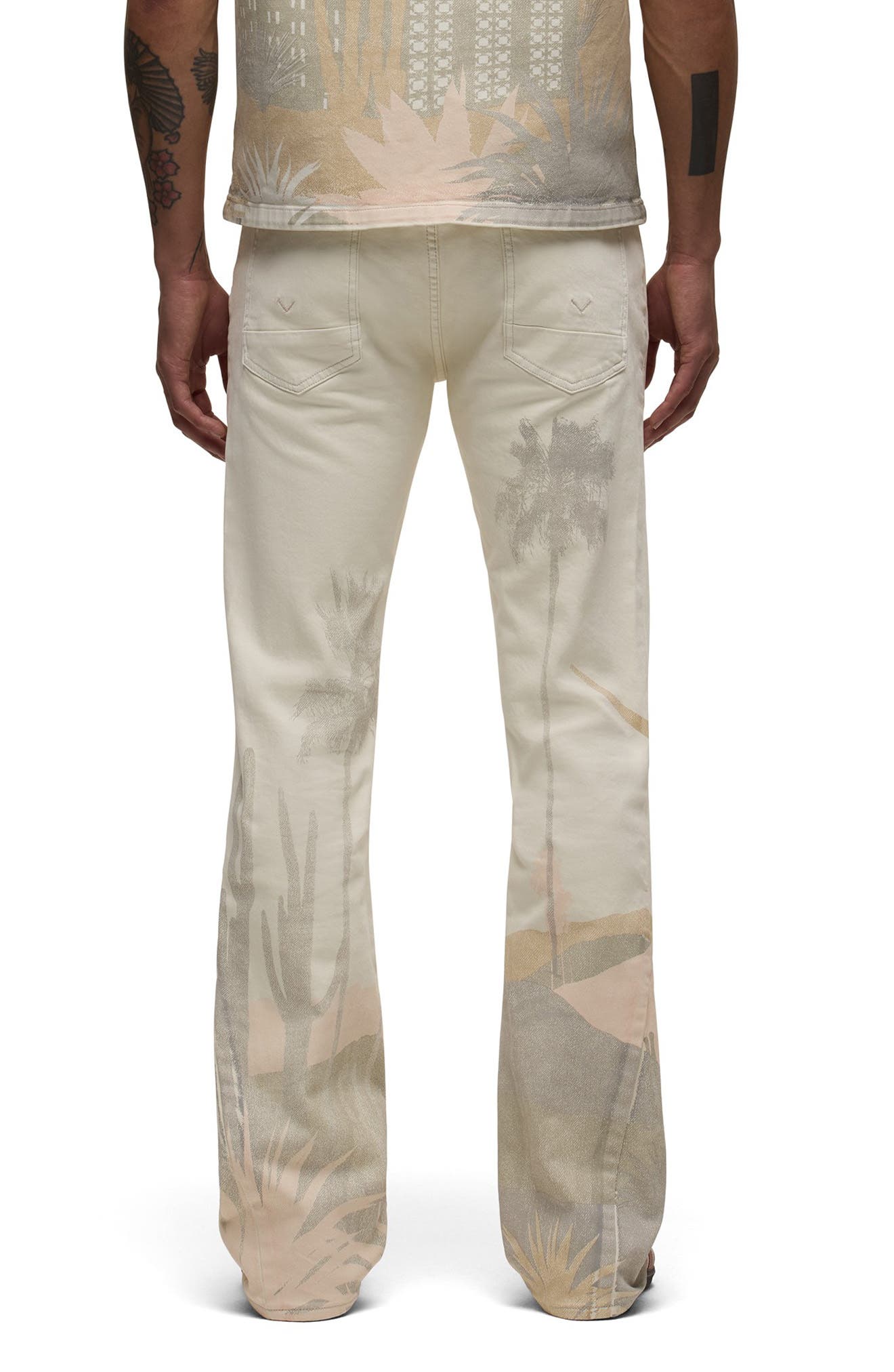 Hudson Jeans Walker Kick Flare Jeans