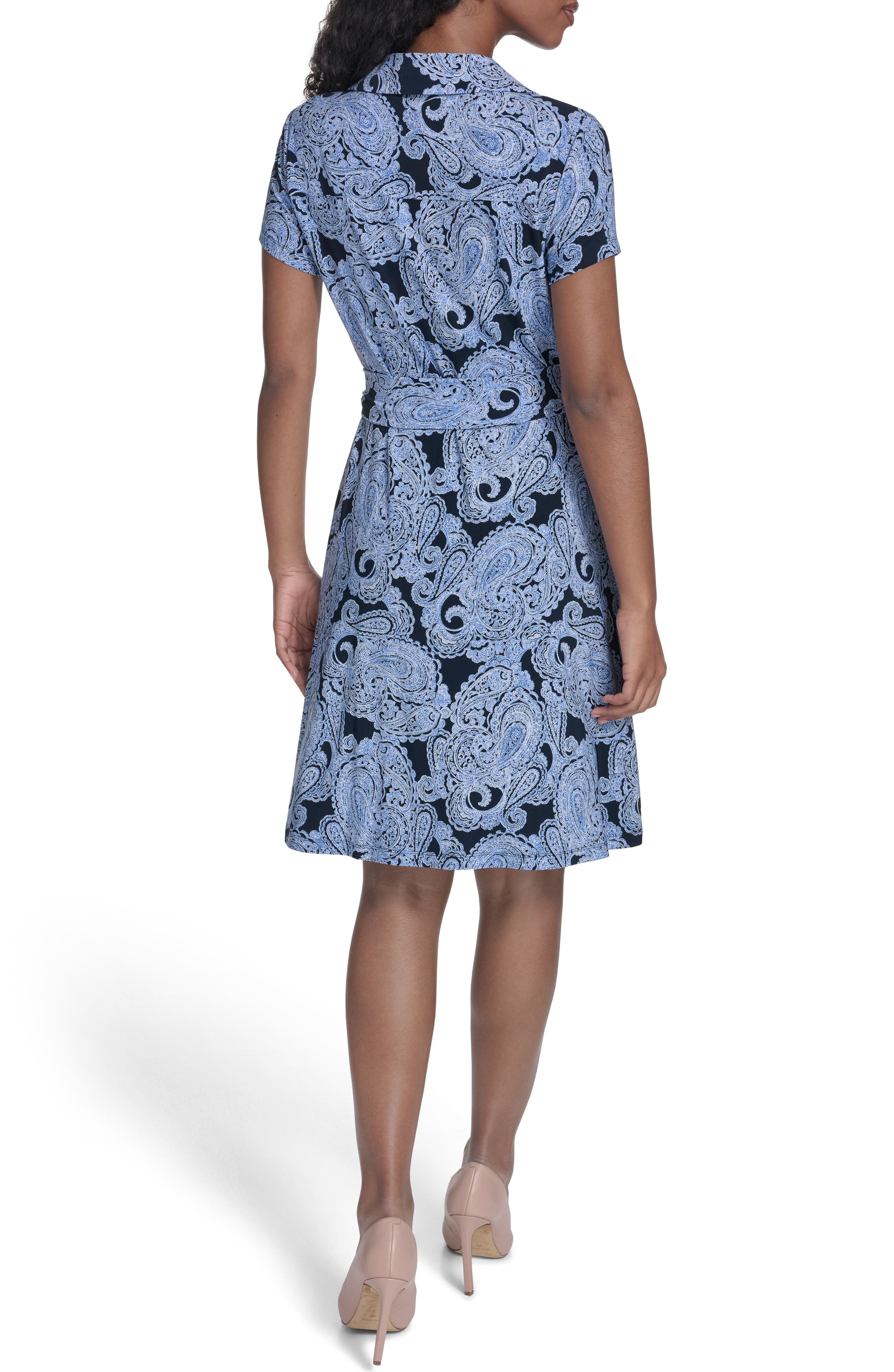 Tommy Hilfiger Floral Jersey Shirtdress