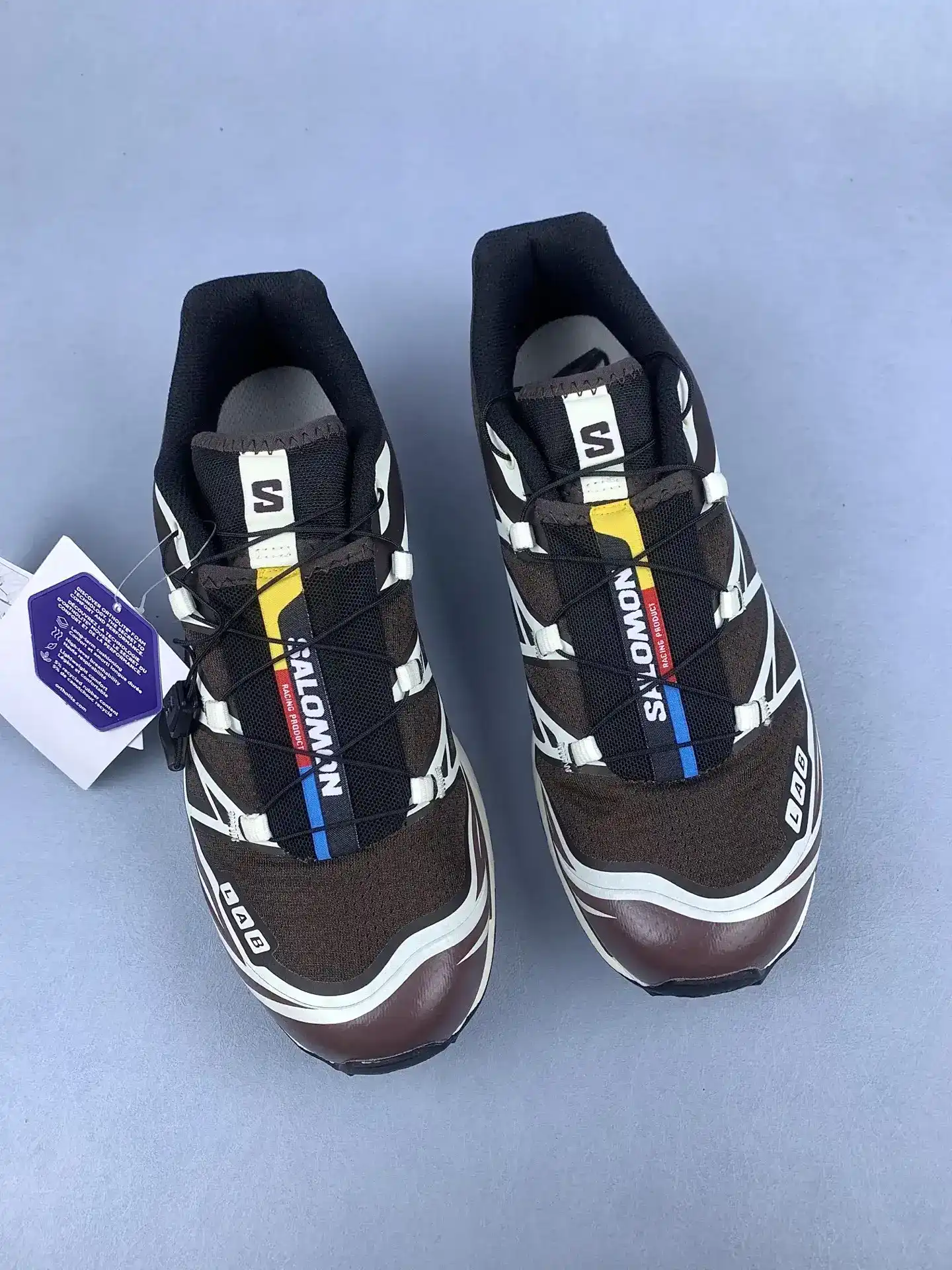 Salomon XT-6 “Black Coffee Roast Vanilla” Shoes product photo from LabelPicks
