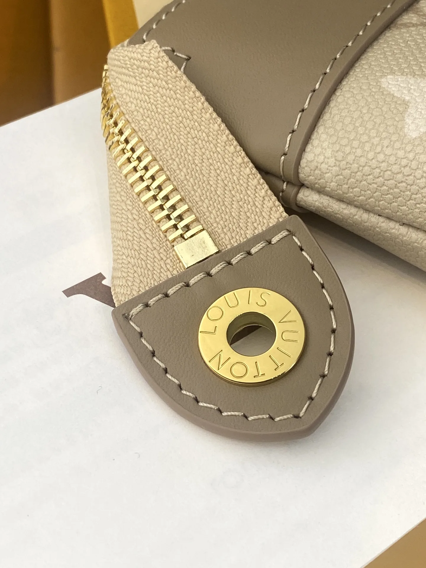 Louis Vuitton Red Pochette Canvas and Leather Clutch product photo from LabelPicks