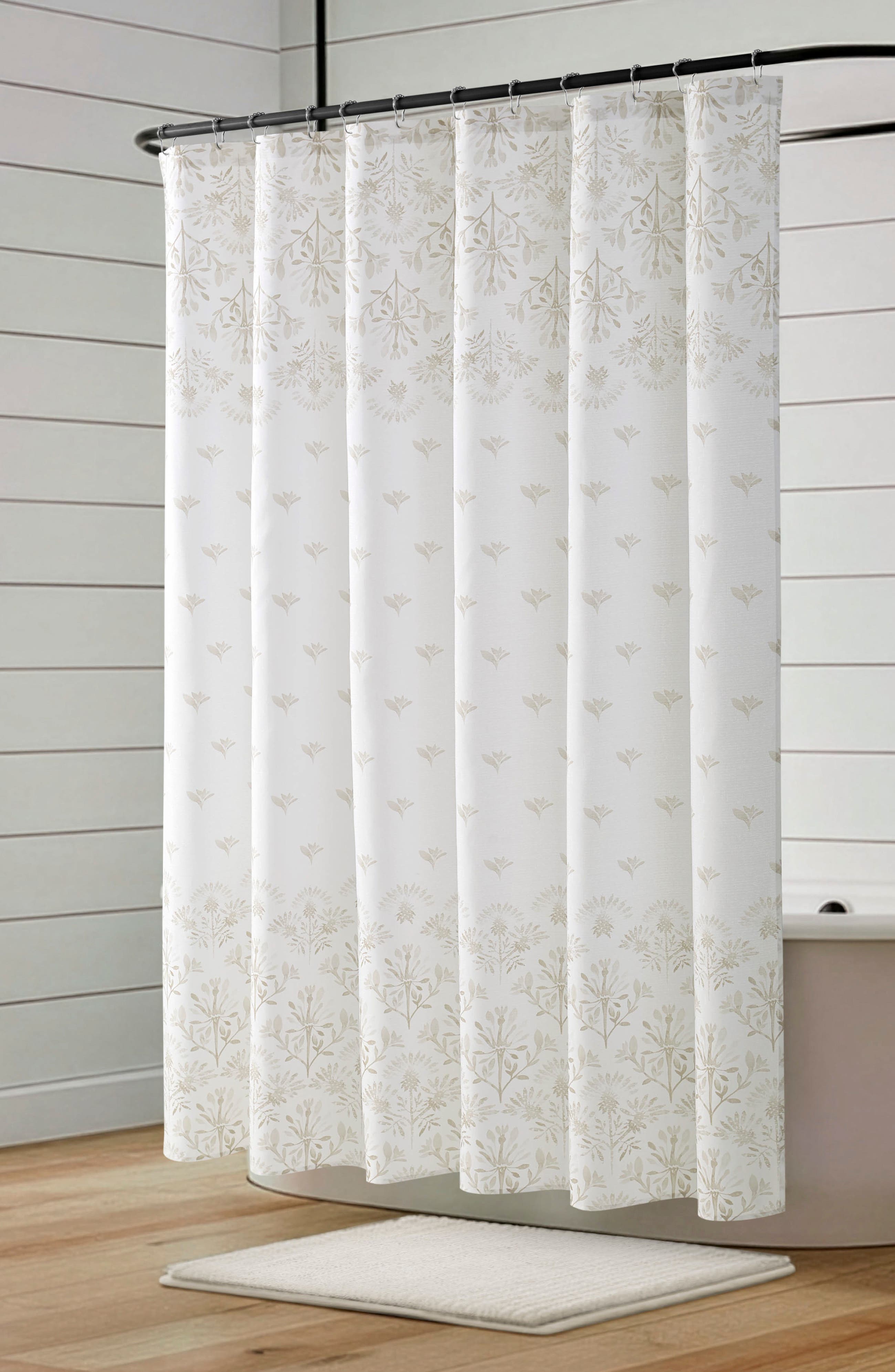 Jessica Simpson Floral Shower Curtain
