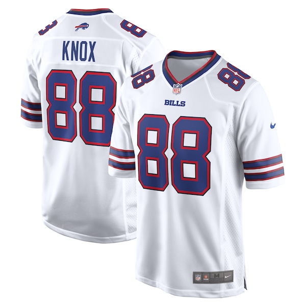 Dawson Knox Buffalo Bills Nike Away Game Player Jersey - White/Royal
