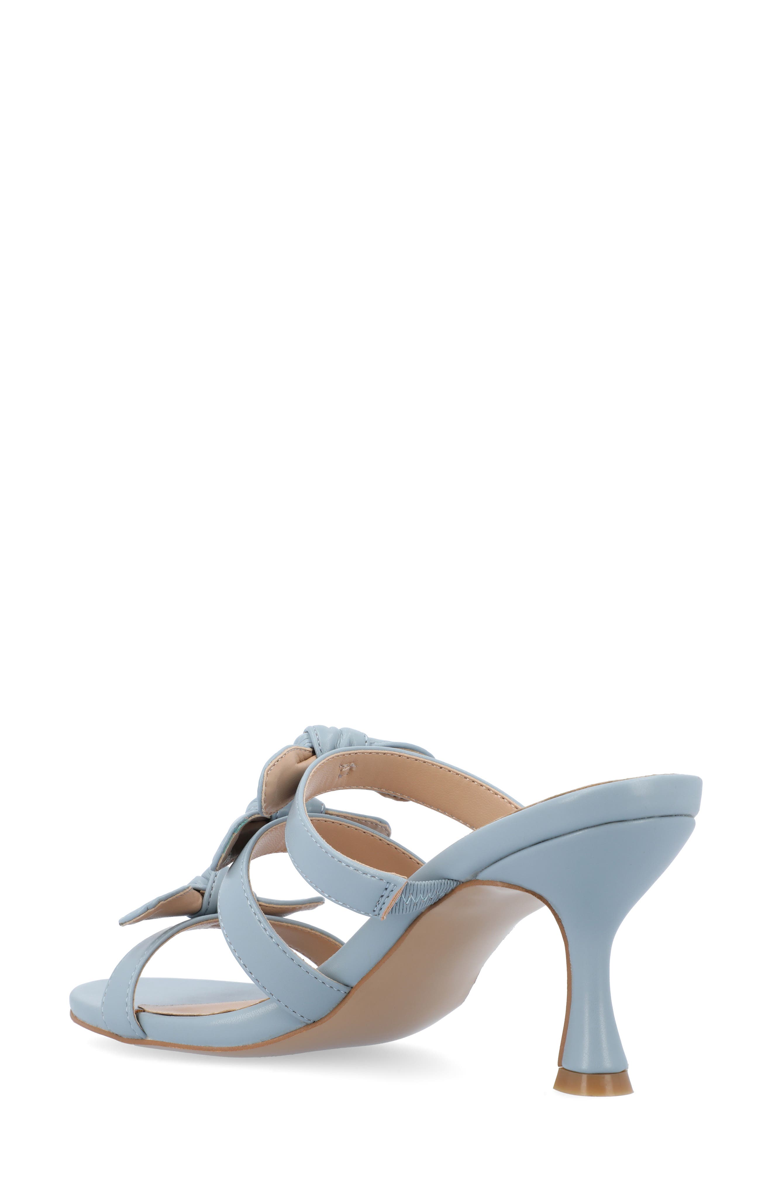Journee Collection Kristina Bow Strap Slide Sandal