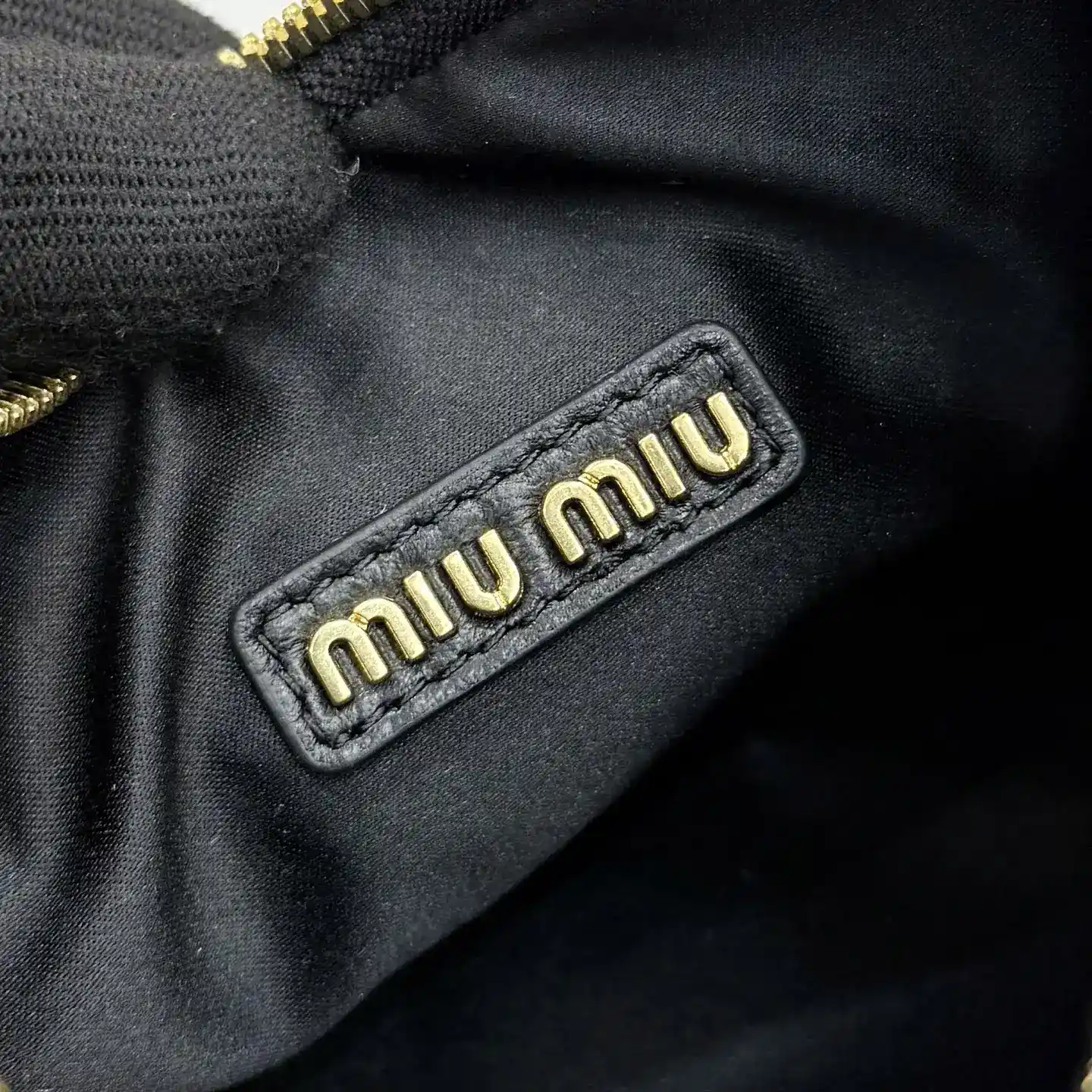 Miu Miu Matelasse Black Lambskin Hobo Bag product photo from LabelPicks