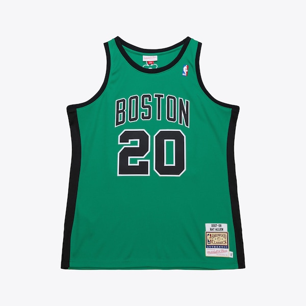 Ray Allen Boston Celtics  2007-08 Hardwood Classics Authentic Jersey - Kelly Green