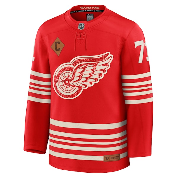 Dylan Larkin Detroit Red Wings  Centennial Premium Player Jersey - Red