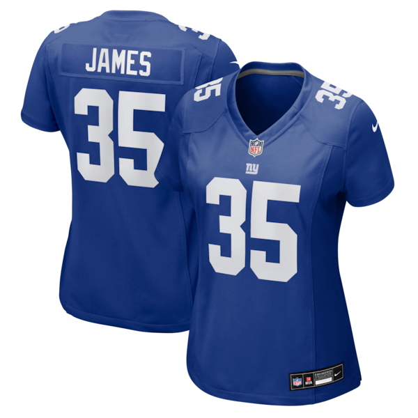 LaMareon James New York Giants Nike Women's Team Game Jersey -  Royal