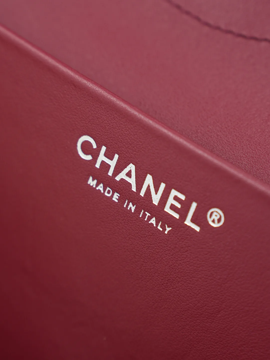 Chanel Black Classic Flap Grained Leather Shoulder Bag product photo from LabelPicks