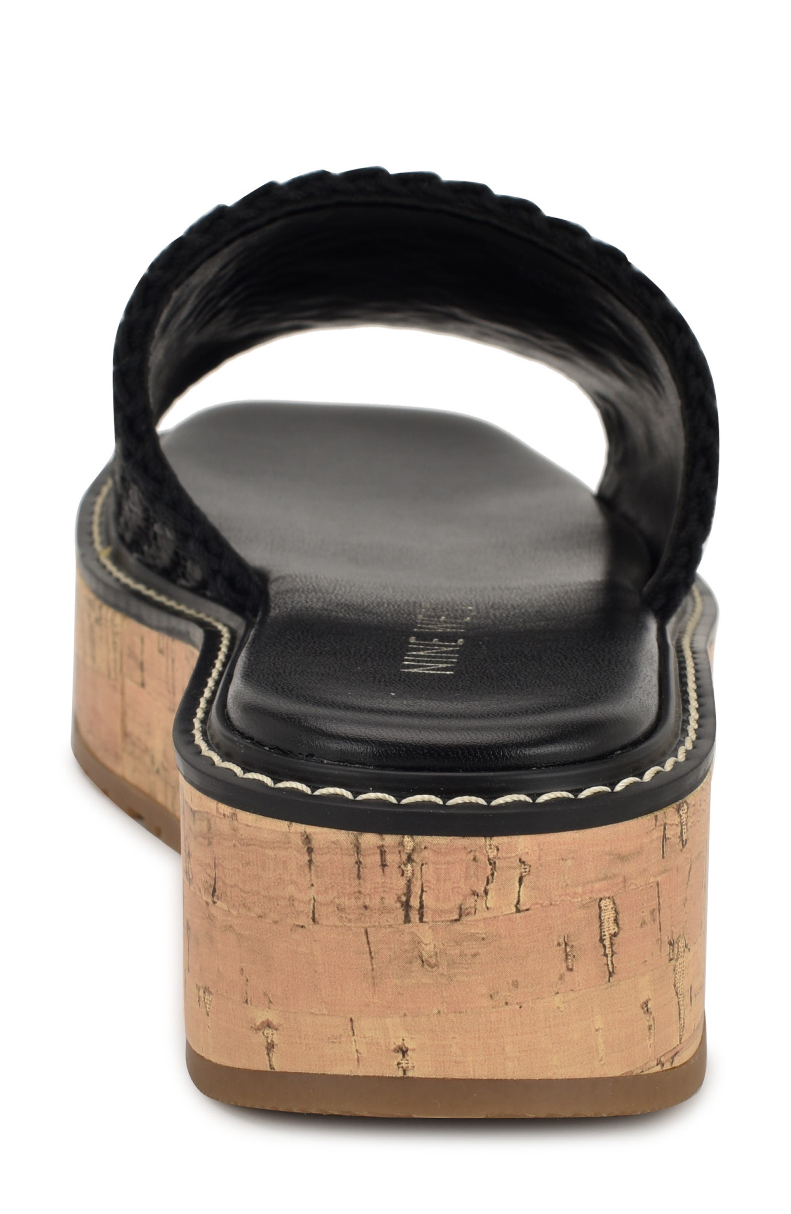Nine West Keller Platform Slide Sandal