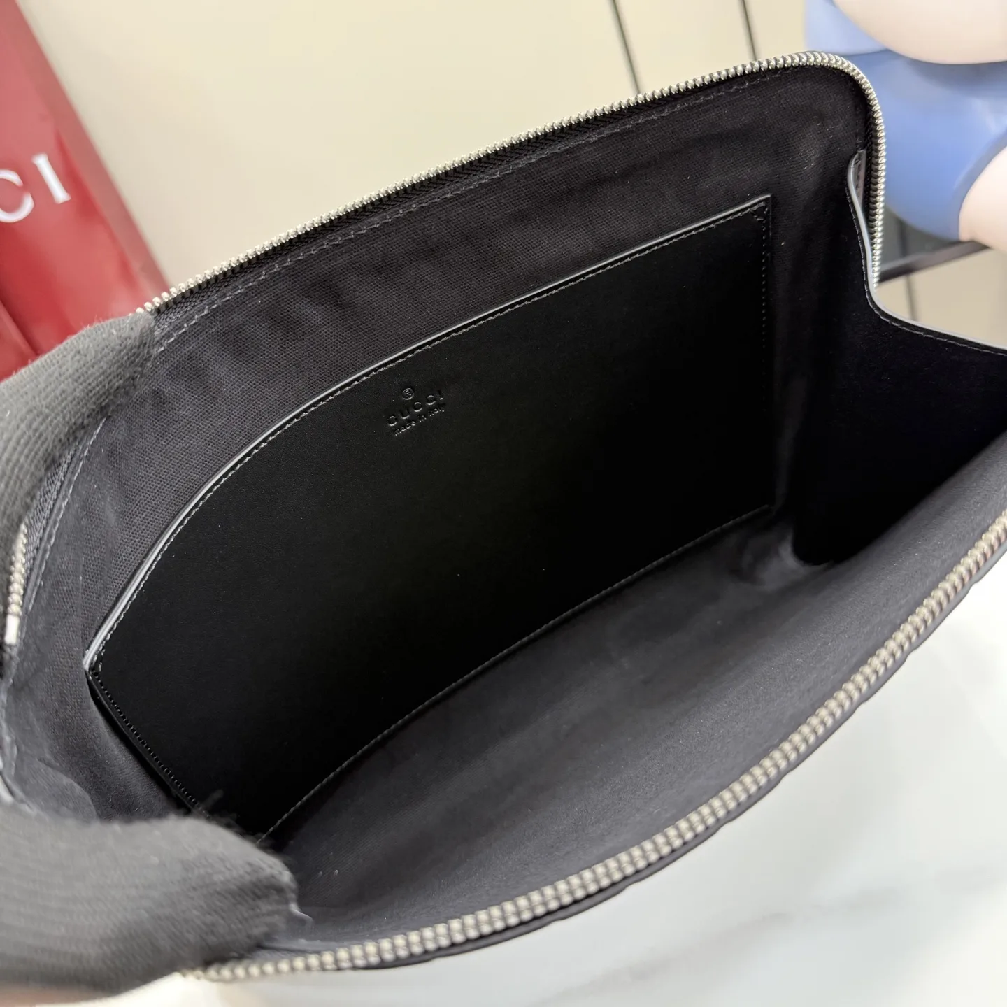 Gucci Smooth Leather Clutch product photo from LabelPicks