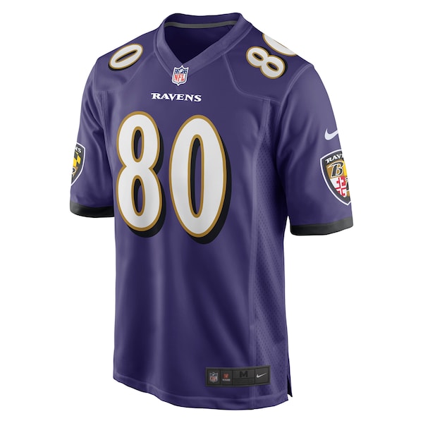 Isaiah Likely Baltimore Ravens Nike Player Game Jersey - Purple
