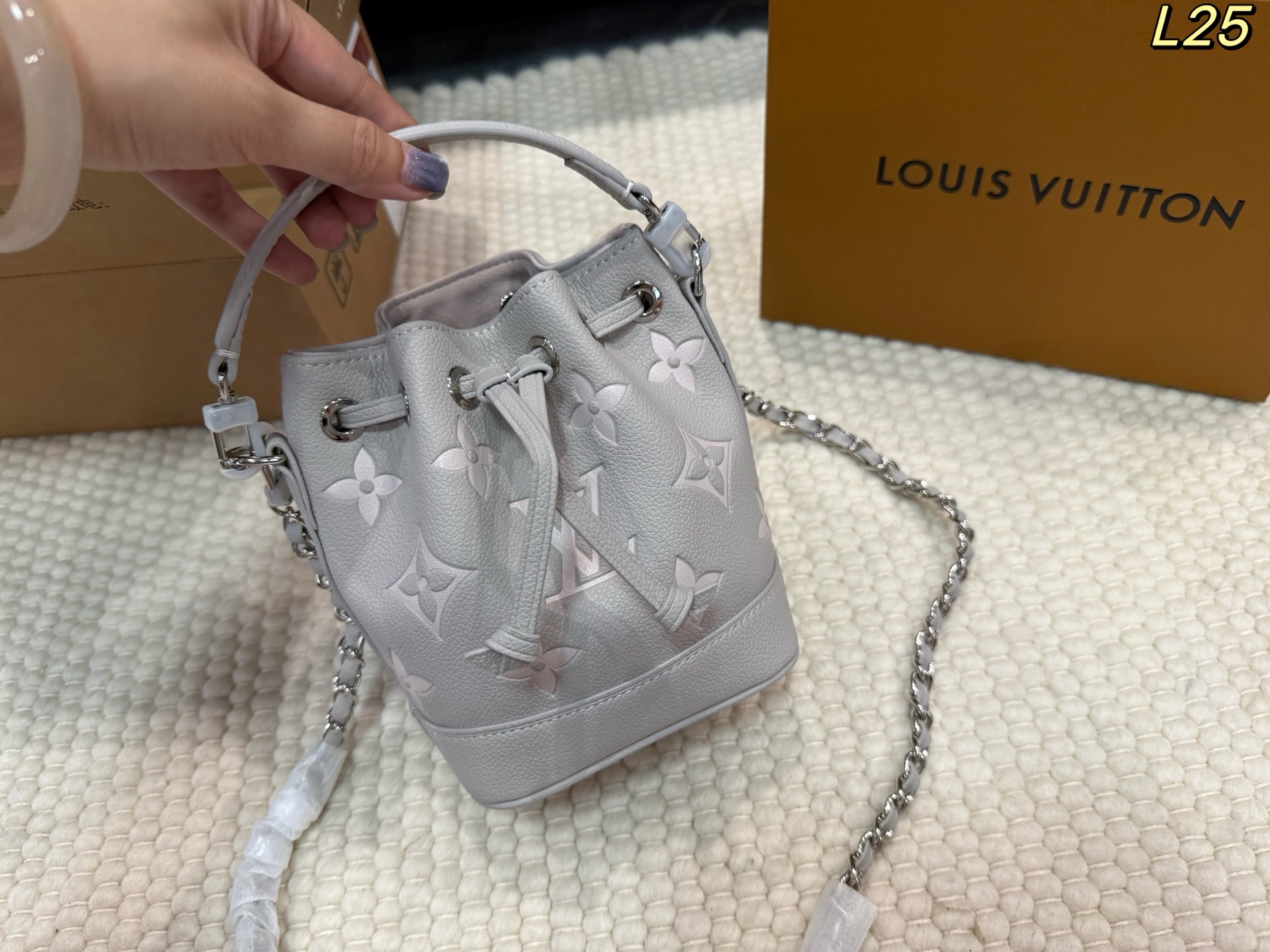 LV Drawstring Mini Bucket Bag