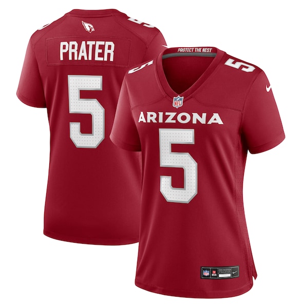 Matt Prater Arizona Cardinals Nike Women's Team Game Jersey -  Cardinal