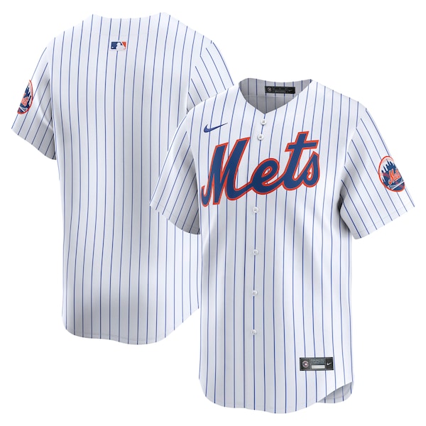 New York Mets Nike Home Limited Jersey - White