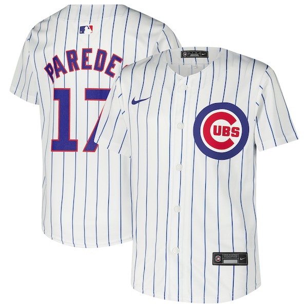 Isaac Paredes Chicago Cubs Nike Youth Home Player Game Jersey - White