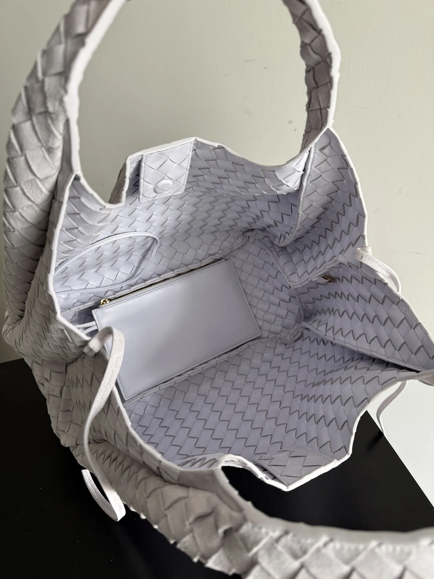 Bottega Veneta Intrecciato Woven Leather Campana Shoulder Bag product photo from LabelPicks