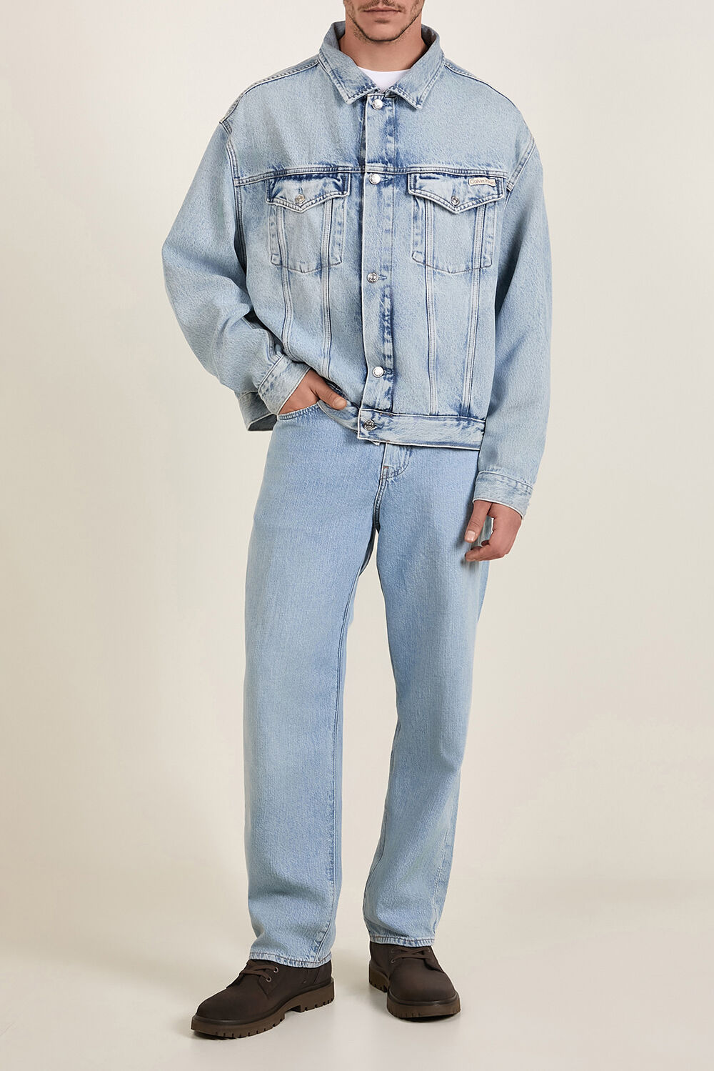 CALVIN KLEIN ז'קט ג'ינס