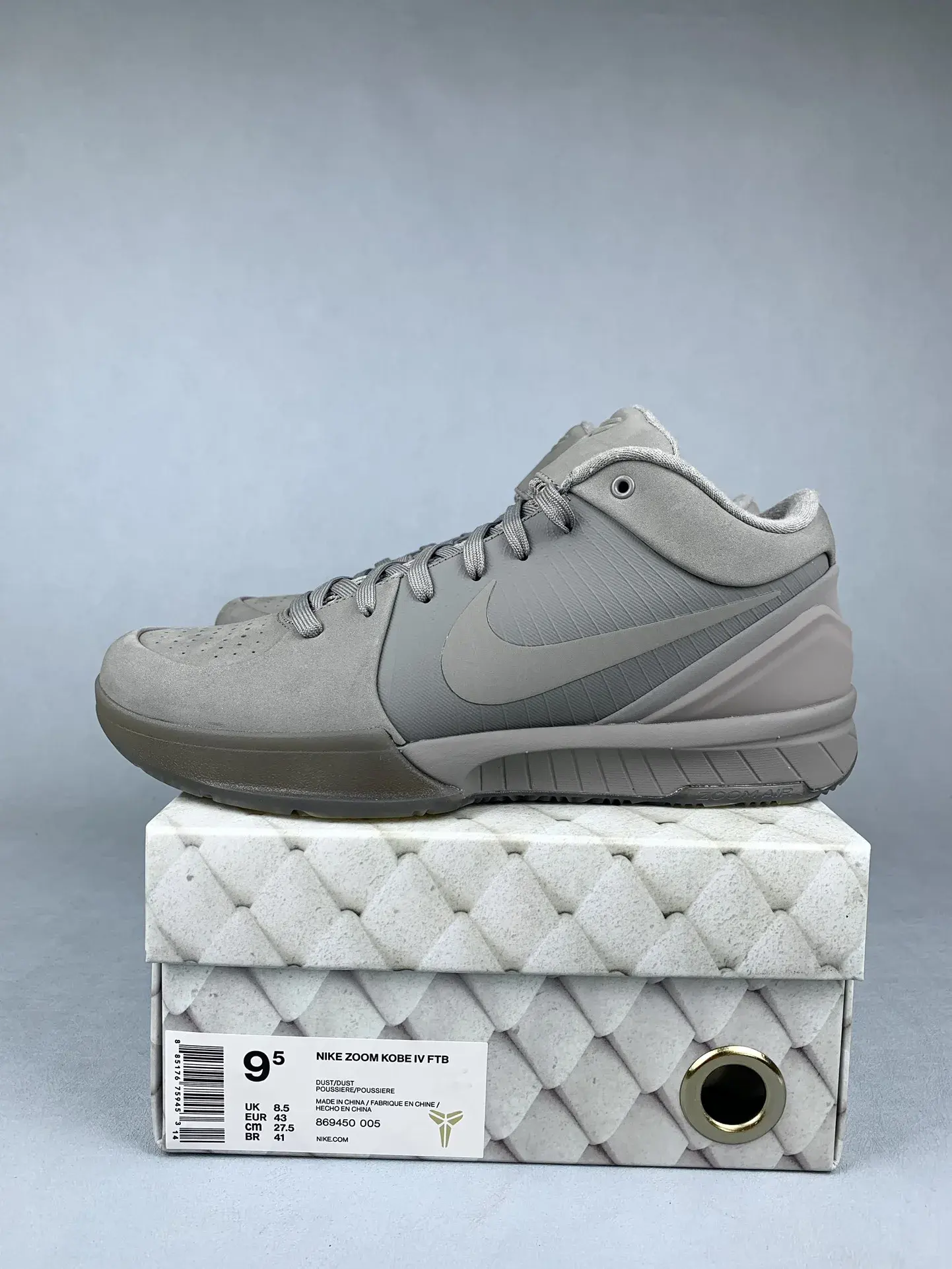 Nike Zoom Kobe IV FTB 'Fade to Black' Shoes product photo from LabelPicks