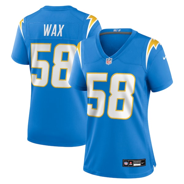 Marlowe Wax Los Angeles Chargers Nike Women's Team Game Jersey -  Powder Blue