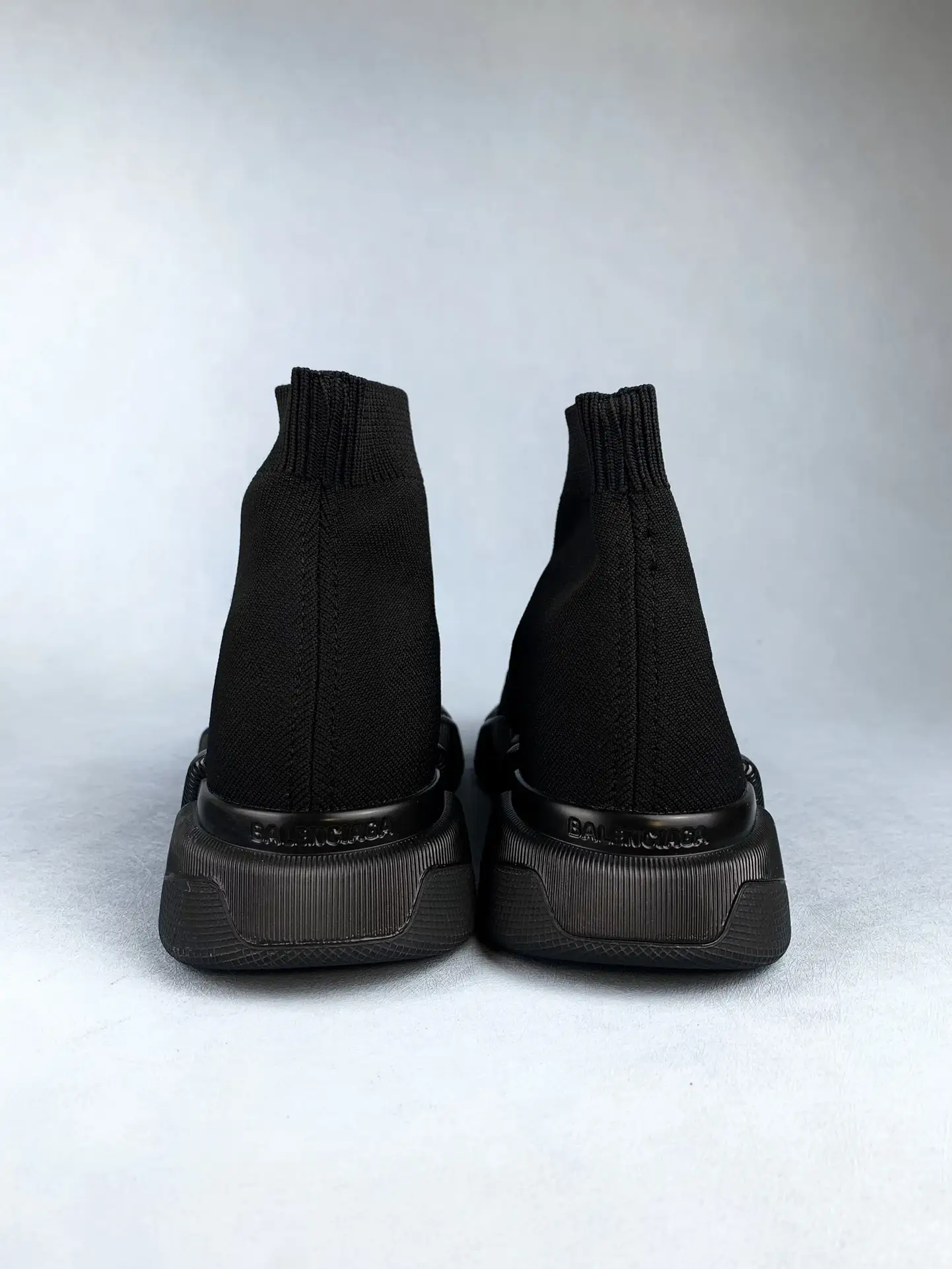 Balenciaga Speed 2.0 Recycled Knit Sneaker in Black product photo from LabelPicks