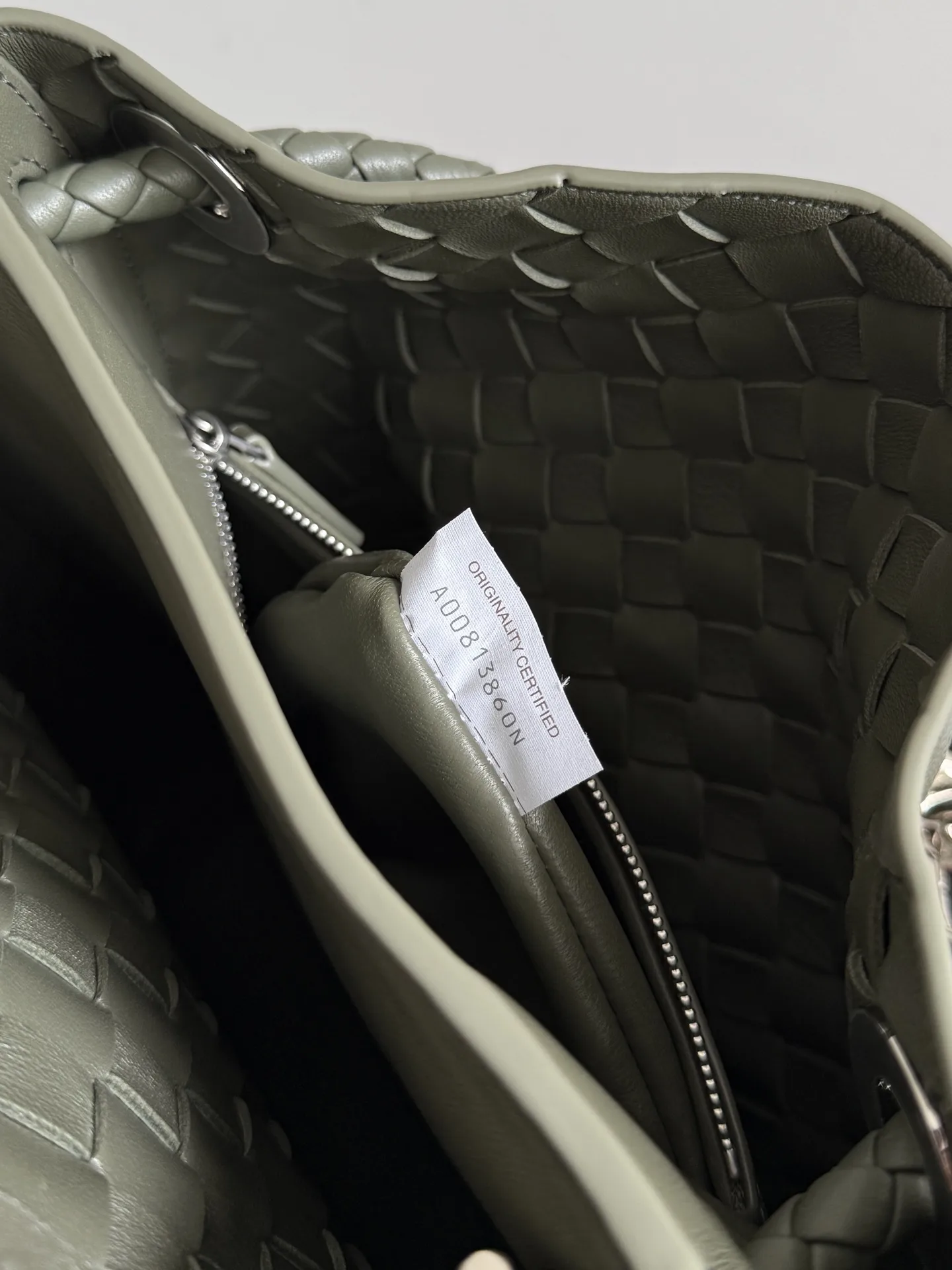 Bottega Veneta Andiamo Intrecciato Woven Leather Bucket Bag product photo from LabelPicks