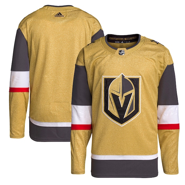 Vegas Golden Knights adidas Home Primegreen Authentic Jersey - Gold