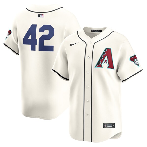 Arizona Diamondbacks Nike 2024 Jackie Robinson Day Home Limited Jersey – White
