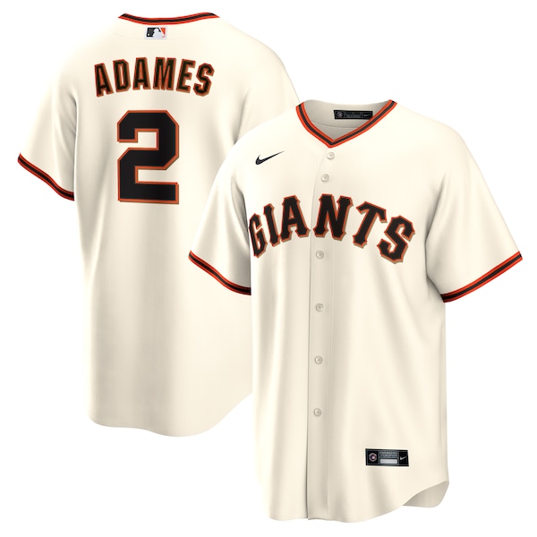 Willy Adames San Francisco Giants Nike 1.0 Replica Jersey - Cream