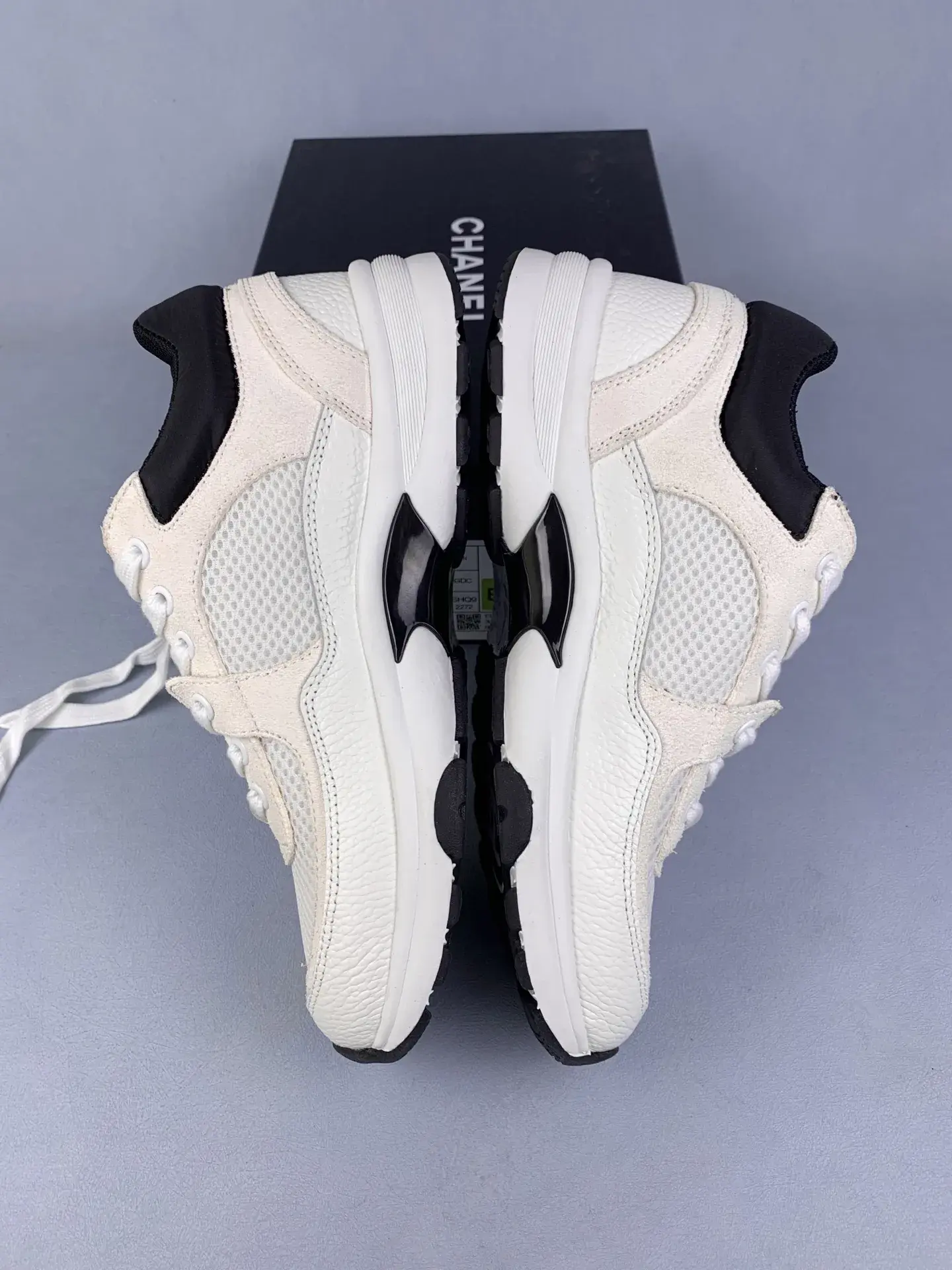 CHANEL Sneakers Fabric, Suede Calfskin & Mesh product photo from LabelPicks