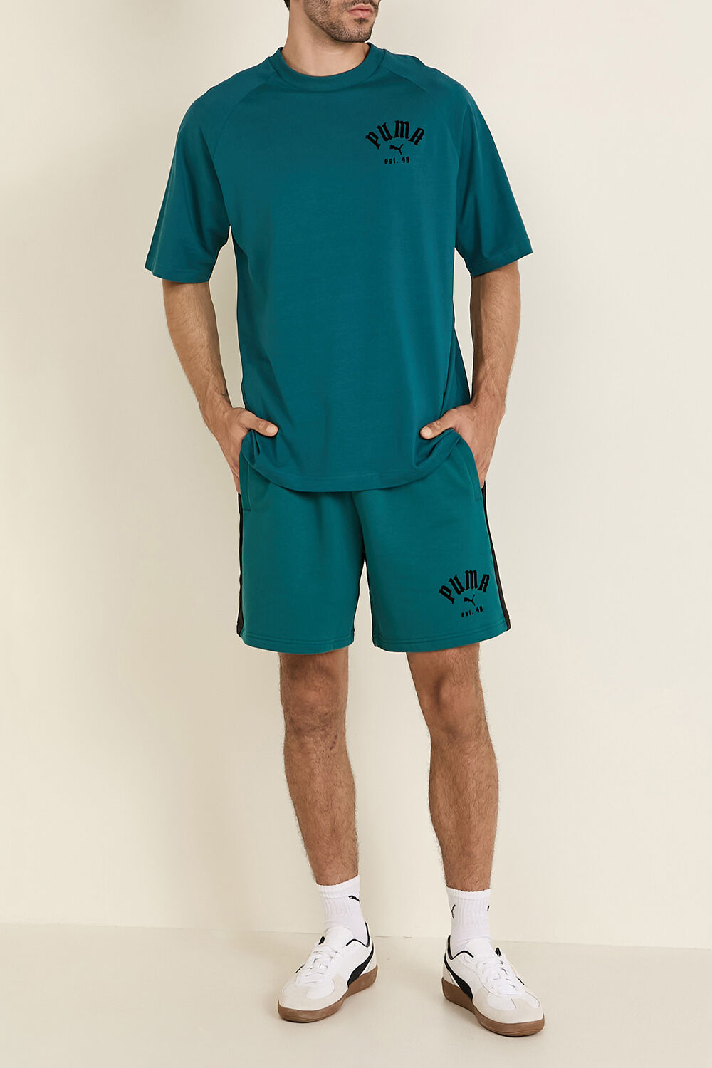 PUMA מכנסי ג'וג קצרים
