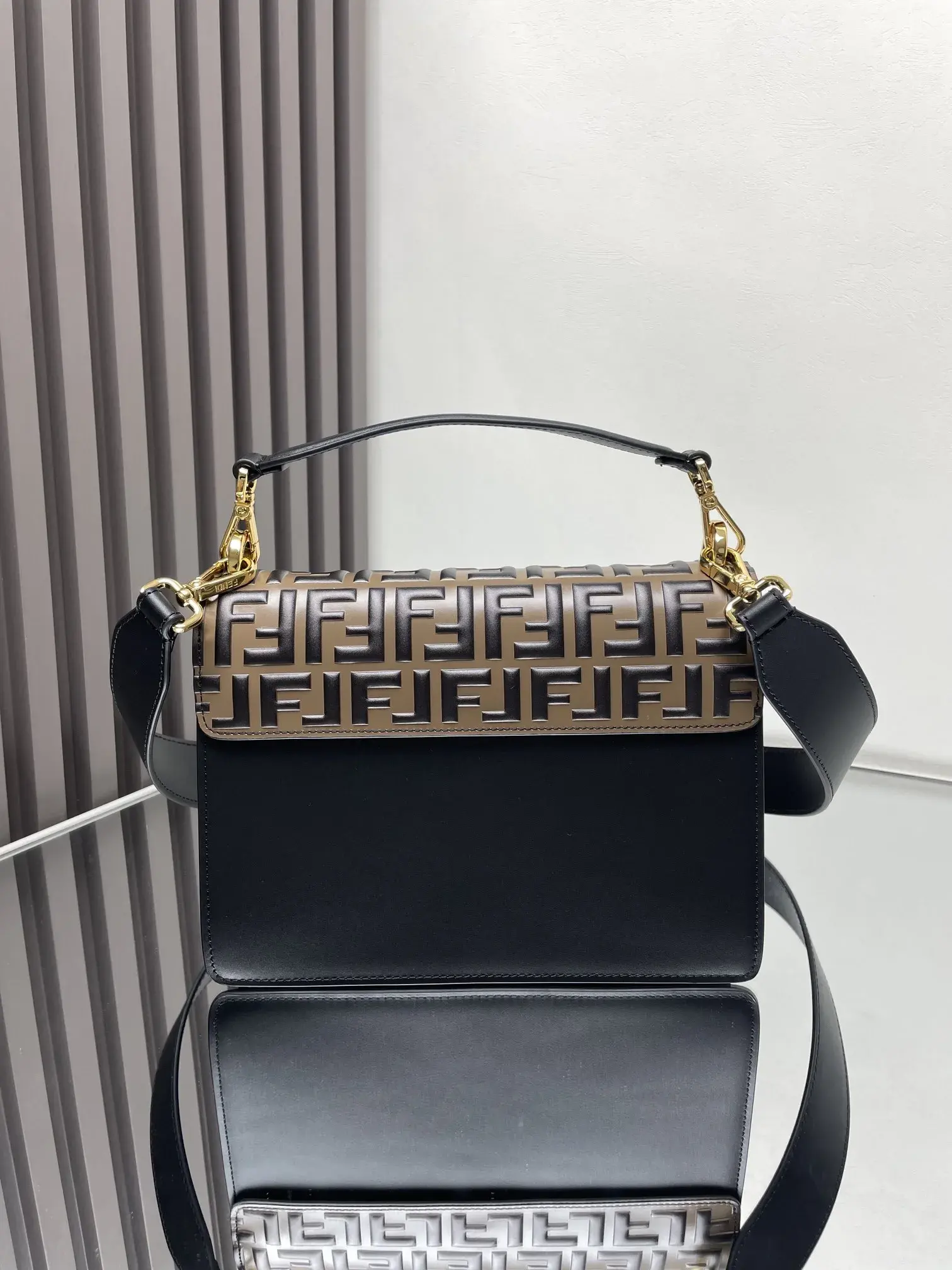 Fendi Monogram Canvas Shoulder Bag product photo from LabelPicks
