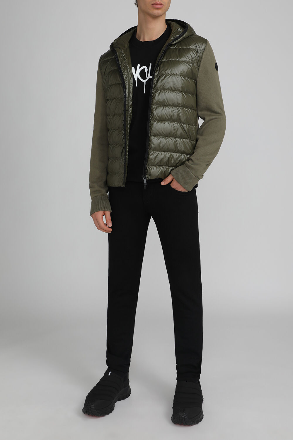 MONCLER קרדיגן פוך